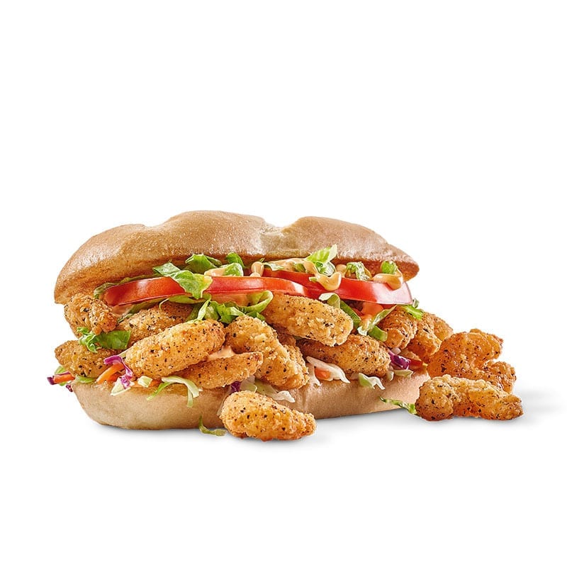 ساندویچ میگو پاپ کورن